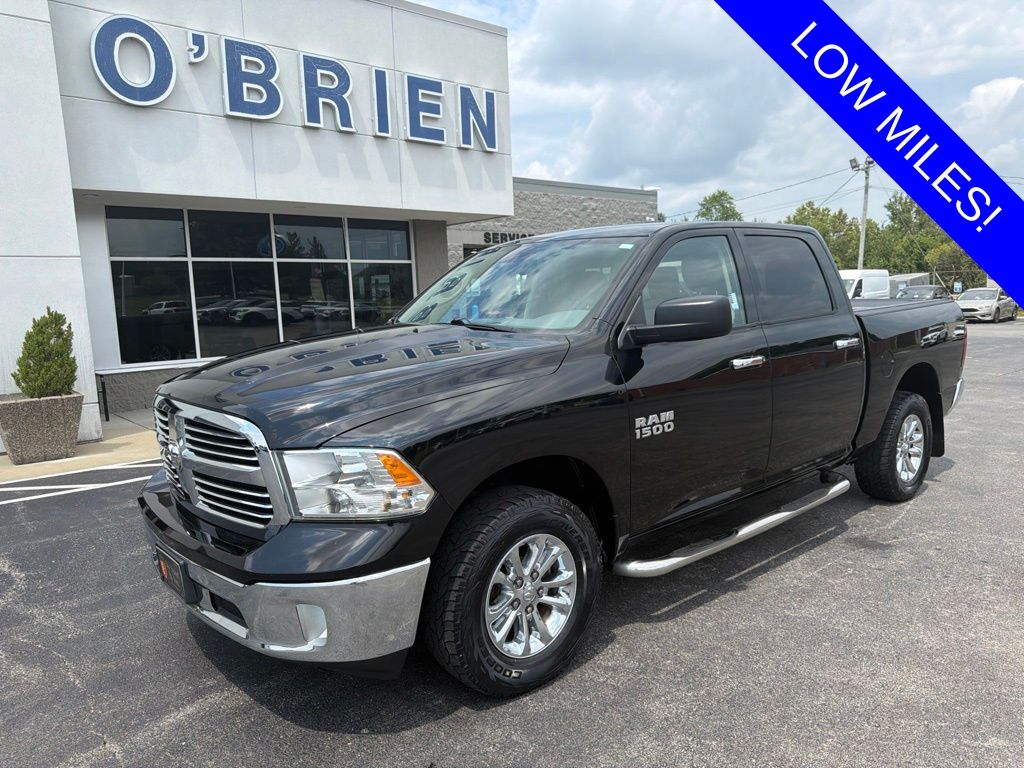 Black Clearcoat 2013 RAM 1500 Pickup Truck Four-Wheel Drive 8-Speed Automatic