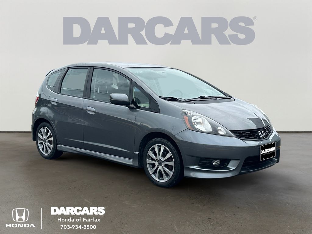 Gray 2013 Honda Fit Sport Hatchback Front-Wheel Drive 5-Speed Automatic