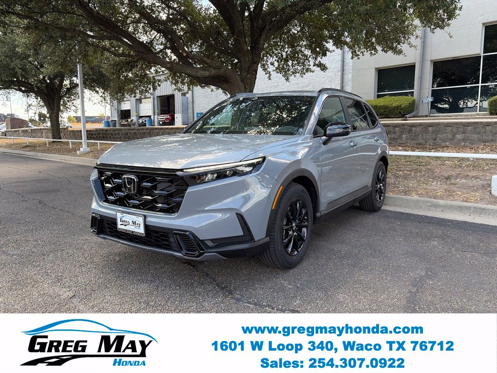 2026 Honda CR-V Hybrid Sport Gray at Greg May Honda