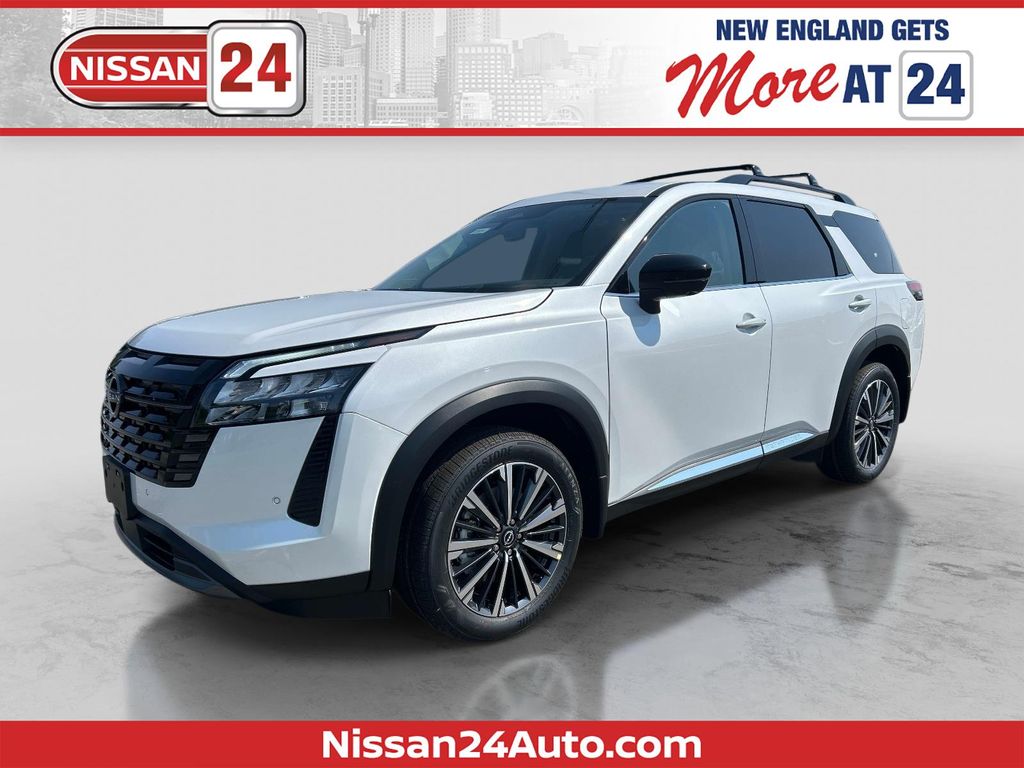 White 2026 Nissan Pathfinder SUV / Crossover All-Wheel Drive 9-Speed Automatic