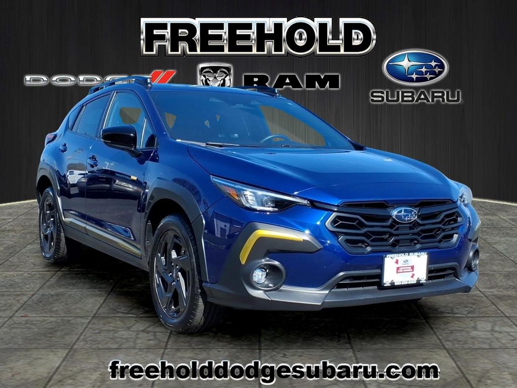 Sapphire Blue Pearl 2024 Subaru Crosstrek Sport AWD SUV / Crossover All-Wheel Drive Continuously Variable Transmission