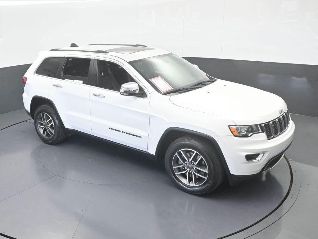 Used 2021 Bright White Clearcoat Jeep Limited image 54