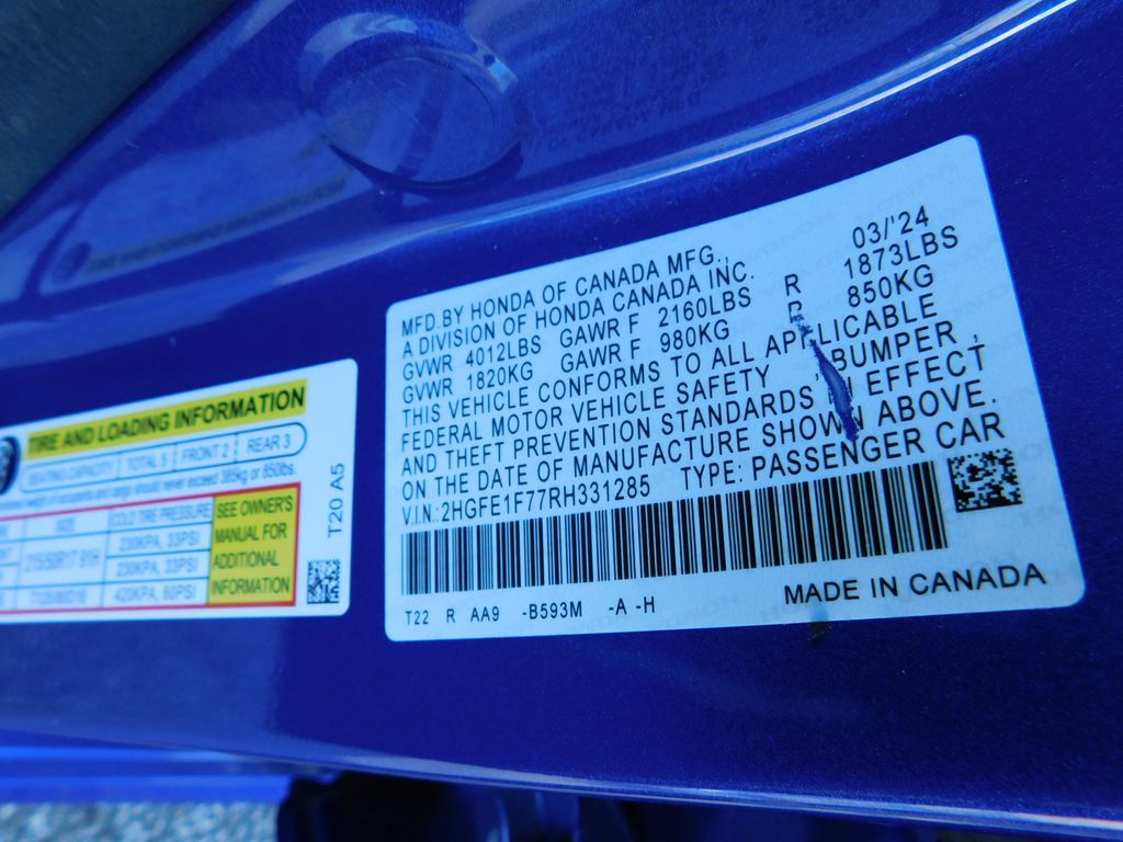 Thumbnail: 2024 Honda Civic - 12