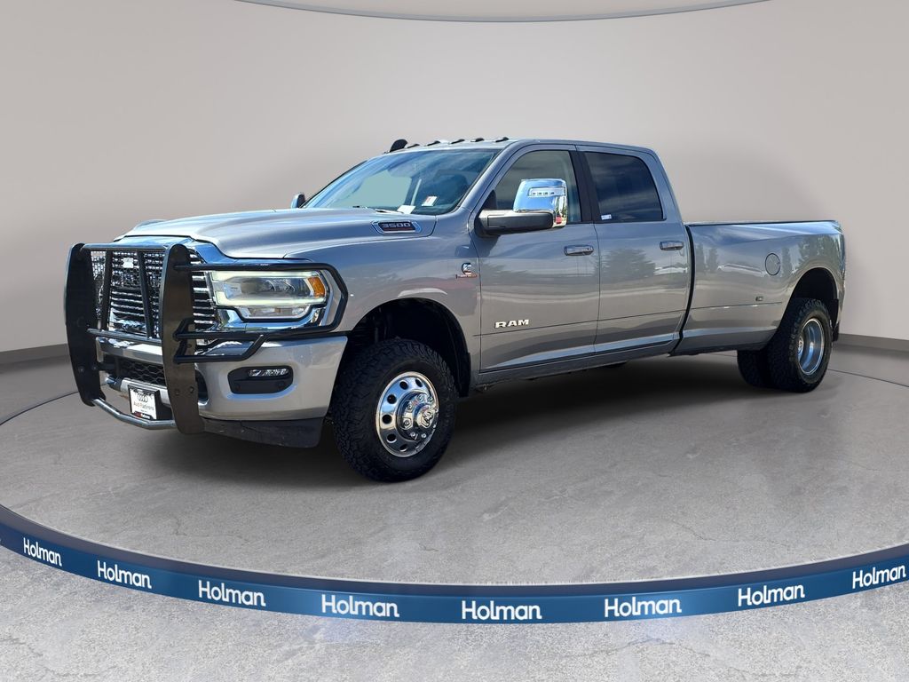 Billet Silver Metallic Clearcoat 2023 RAM 3500 Pickup Truck Four-Wheel Drive 6-Speed Automatic