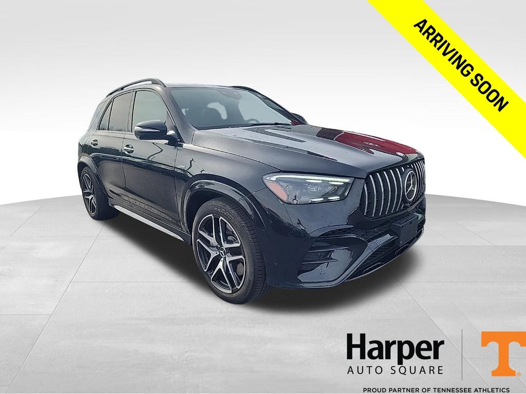 Black 2024 Mercedes-Benz GLE AMG GLE 53 4MATIC+ SUV / Crossover All-Wheel Drive 9-Speed Automatic