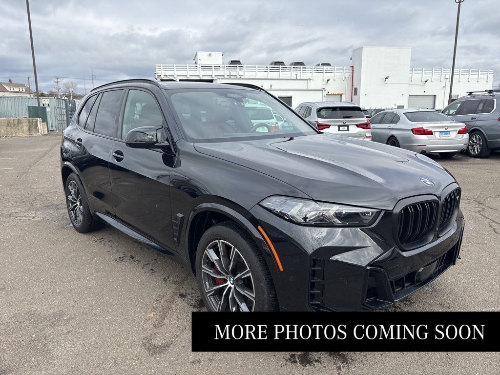 Black Sapphire Metallic 2024 BMW X5 M60i xDrive AWD SUV / Crossover All-Wheel Drive 8-Speed Automatic