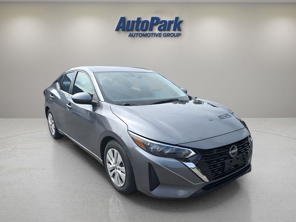 Gray (Gun Metallic) 2024 Nissan Sentra Sedan Front-Wheel Drive Continuously Variable Transmission