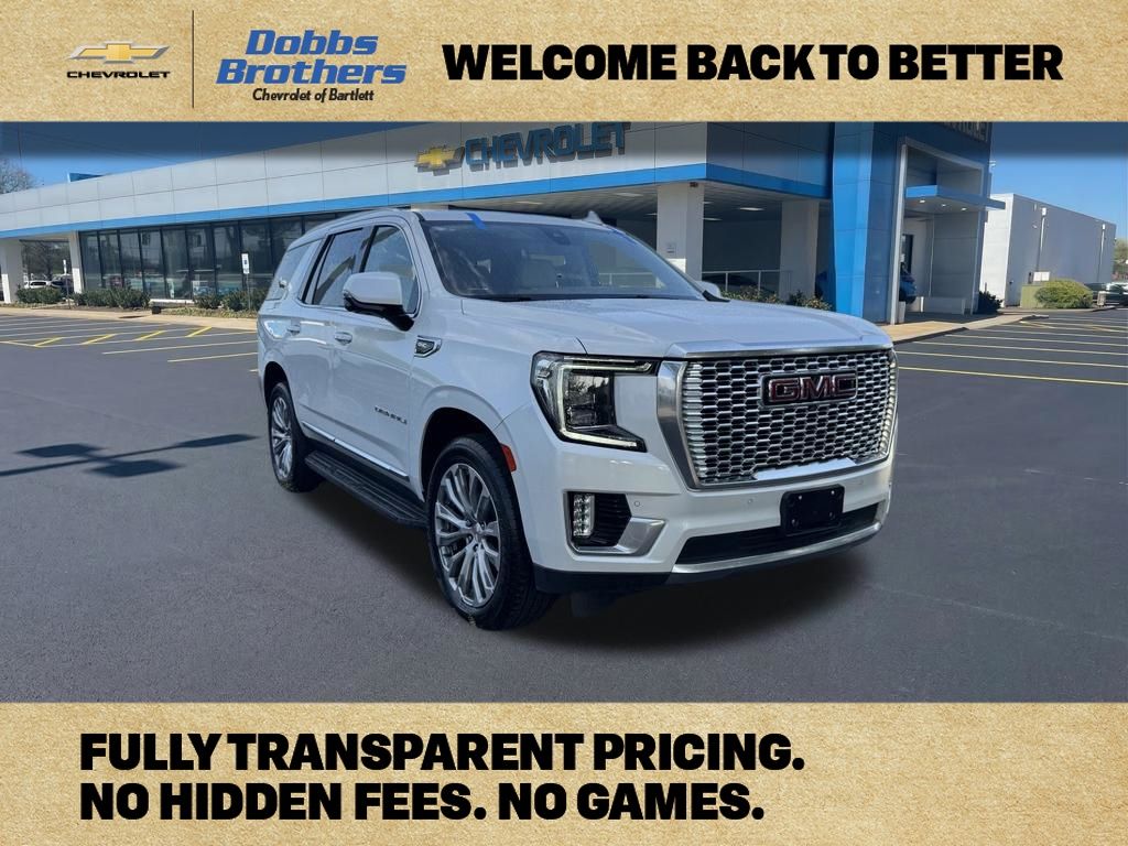 White Frost Tricoat 2022 GMC Yukon SUV / Crossover 4X2 Automatic