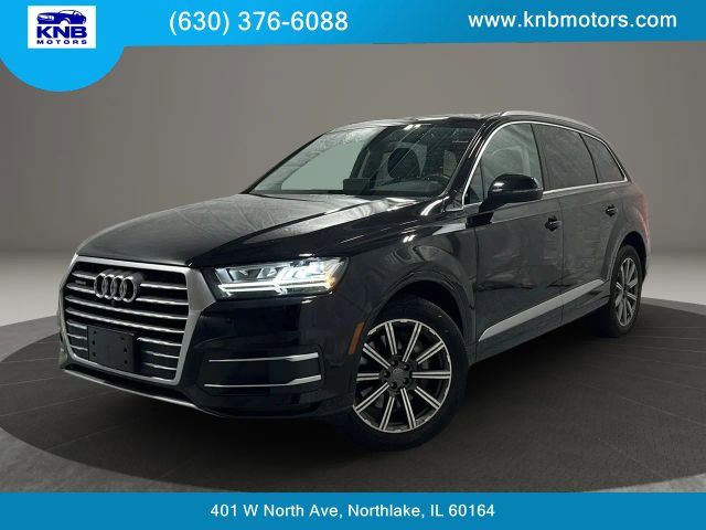 Black 2019 Audi Q7 45 TFSI quattro Premium Plus SUV / Crossover All-Wheel Drive 8-Speed Automatic