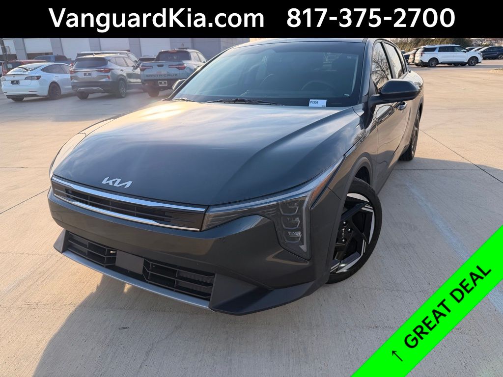 Interstellar Gray 2025 Kia K4 EX FWD Sedan Front-Wheel Drive Continuously Variable Transmission
