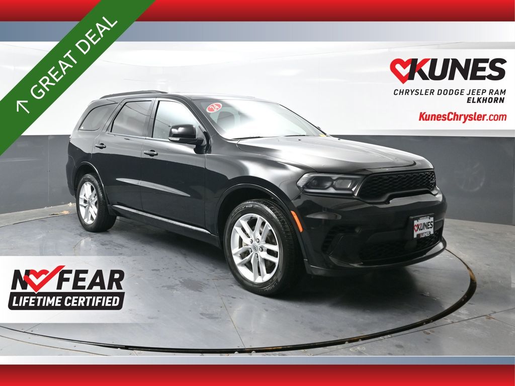 DB Black Crystal Clearcoat 2024 Dodge Durango SUV / Crossover All-Wheel Drive 8-Speed Automatic