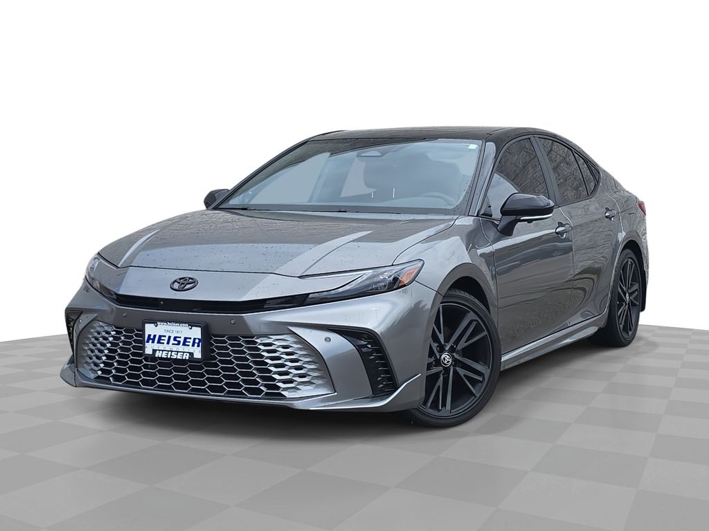 Heavy Metal/Black 2025 Toyota Camry Sedan All-Wheel Drive Continuously Variable Transmission