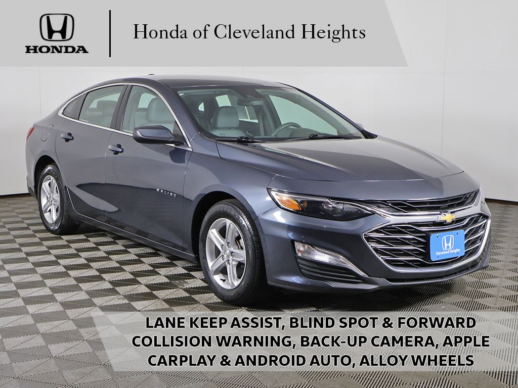 Shadow Gray Metallic 2021 Chevrolet Malibu Sedan Front-Wheel Drive Continuously Variable Transmission