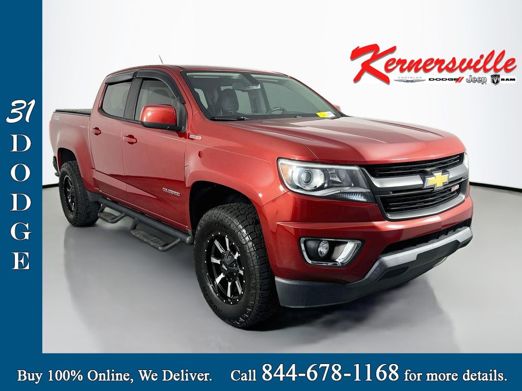Red Rock 2016 Chevrolet Colorado Pickup Truck Four-Wheel Drive 6-Speed Automatic