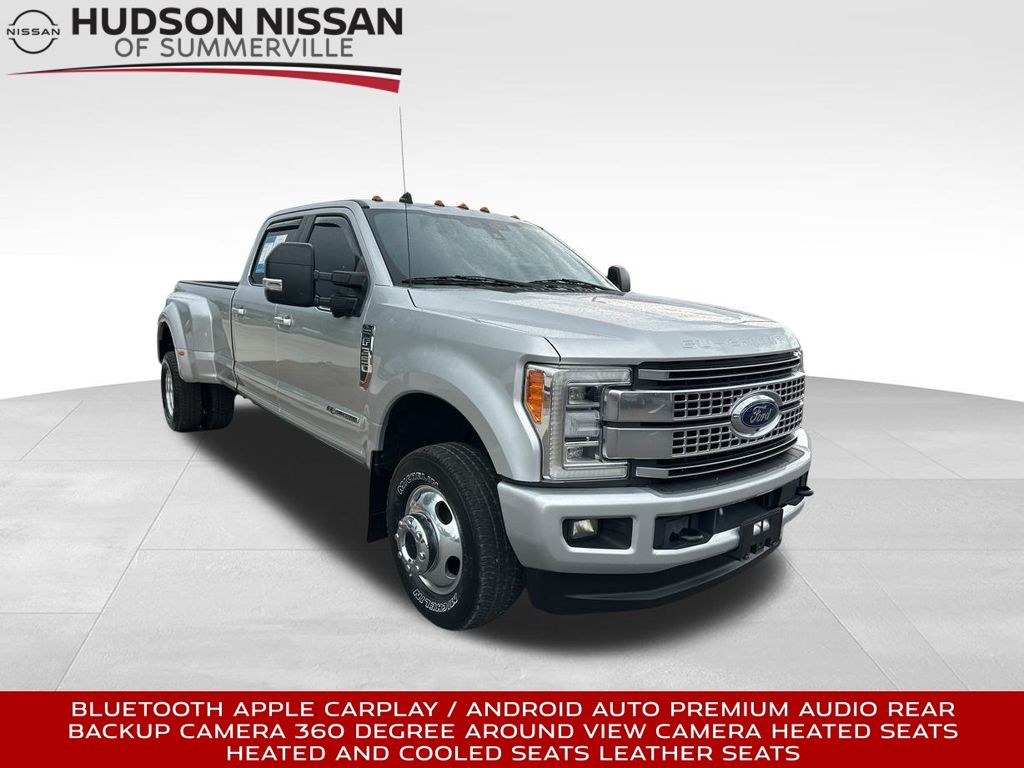 2019 Ingot Silver Metallic Ford Super Duty F-350 DRW Platinum 4X4 Truck