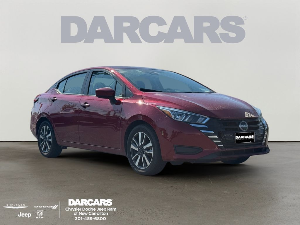 Red (Scarlet Ember Tintcoat) 2024 Nissan Versa Sedan Front-Wheel Drive Continuously Variable Transmission