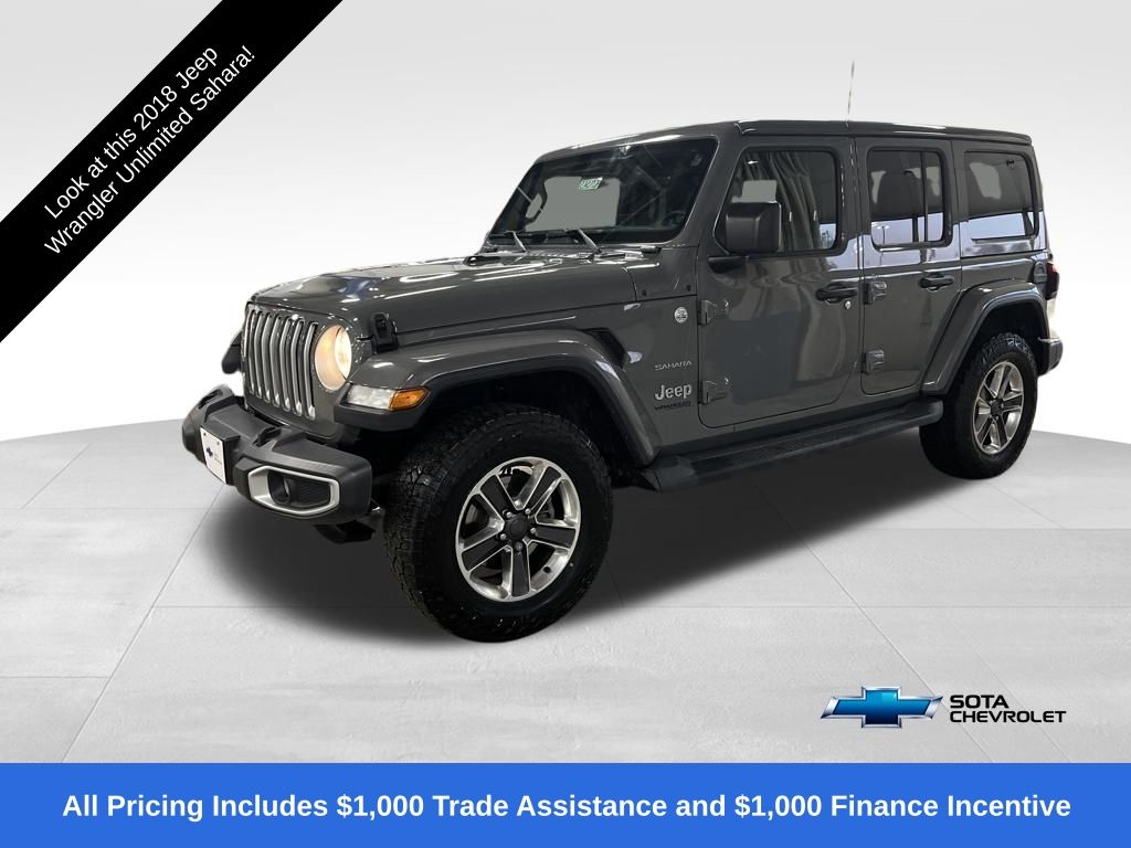2018 Jeep Wrangler Unlimited Sahara 4WD