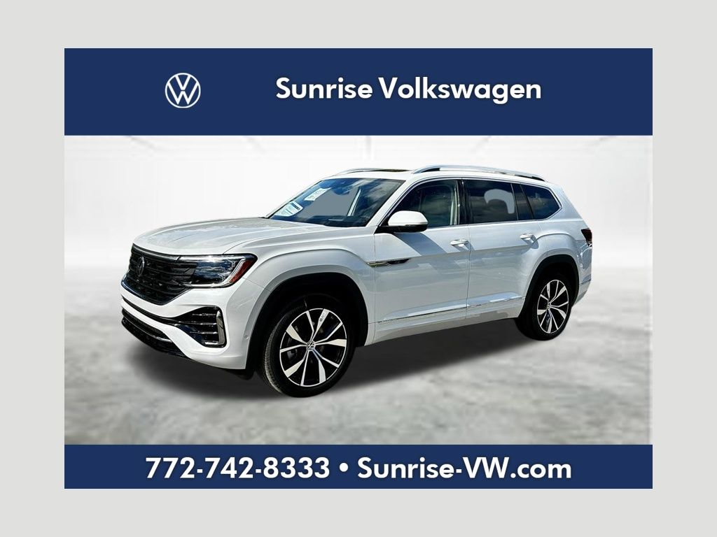 White 2026 Volkswagen Atlas SUV / Crossover All-Wheel Drive 8-Speed Automatic