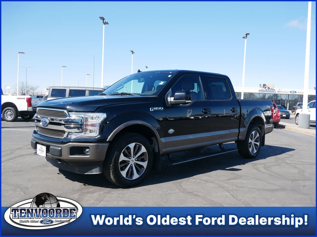 Shadow Black 2018 Ford F-150 King Ranch SuperCrew 4WD Pickup Truck Four-Wheel Drive Automatic