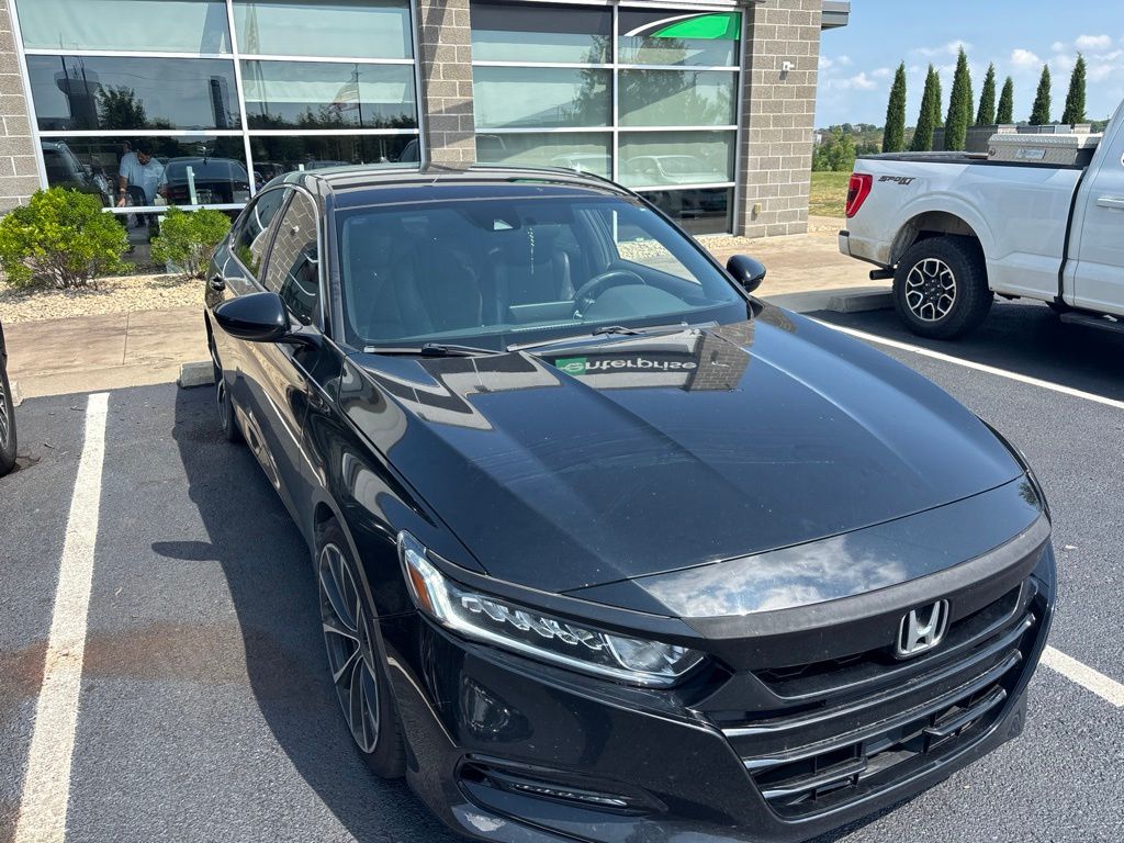 Used 2019 Honda Accord Sport with VIN 1HGCV1F31KA164393 for sale in Kansas City