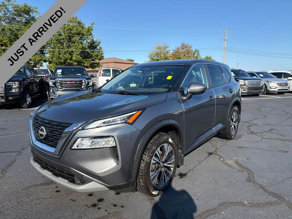 Gray (Gun Metallic) 2023 Nissan Rogue SUV / Crossover Front-Wheel Drive Continuously Variable Transmission