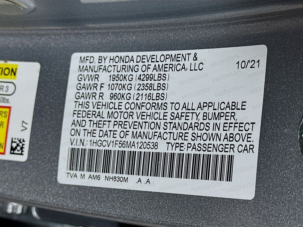 Thumbnail: 2021 Honda Accord - 32