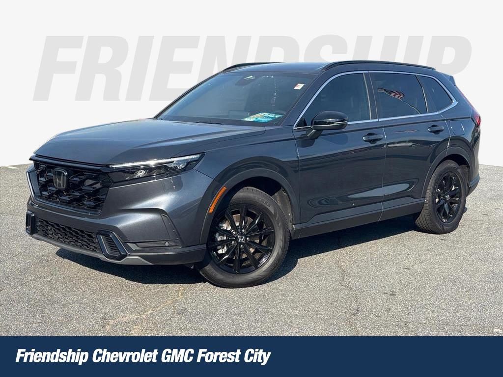 Gray 2025 Honda CR-V Hybrid SUV / Crossover Front-Wheel Drive Continuously Variable Transmission