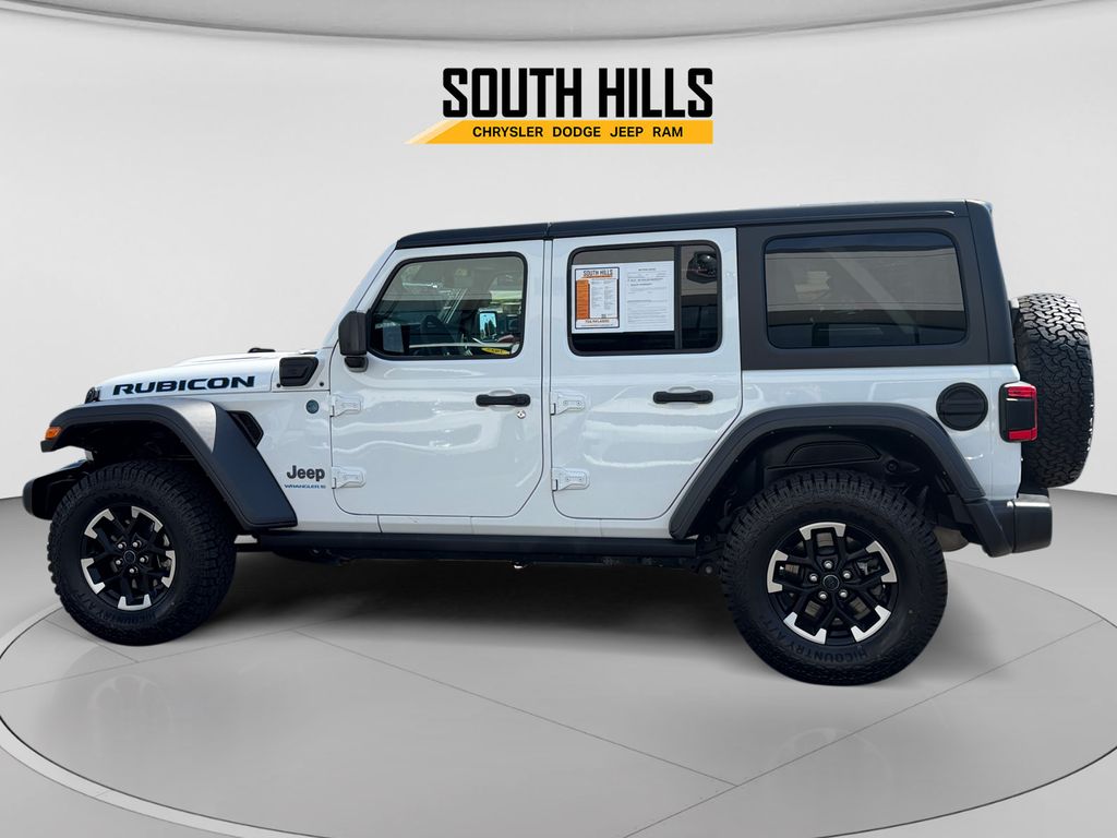 2024 Jeep Wrangler Rubicon 4xe White at Klick Lewis Buick Chevrolet