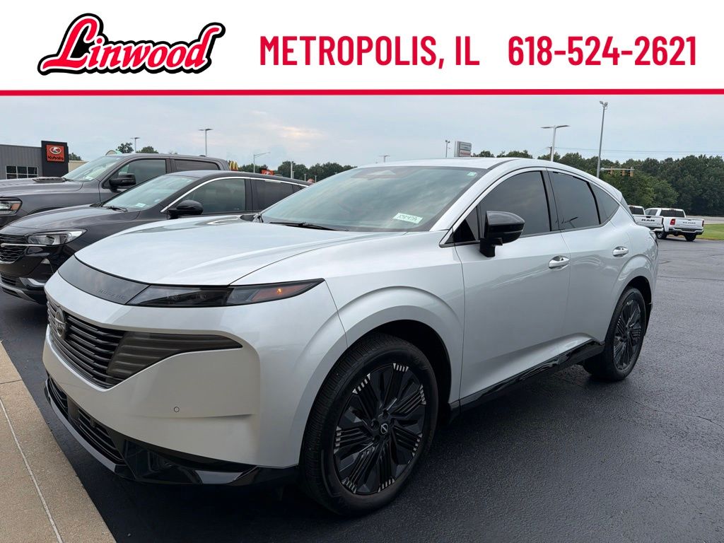 Brilliant Silver Metallic 2025 Nissan Murano SUV / Crossover All-Wheel Drive 9-Speed Automatic