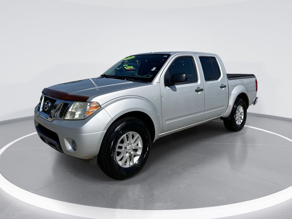 Brilliant Silver 2016 Nissan Frontier Pickup Truck 4X2 5-Speed Automatic Overdrive