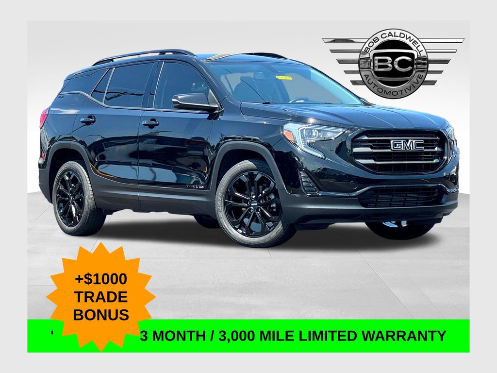 Black (Ebony Twilight Metallic) 2019 GMC Terrain SUV / Crossover Four-Wheel Drive 9-Speed Automatic