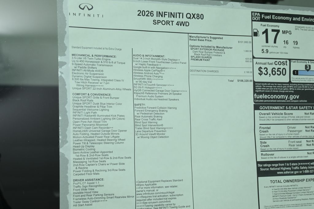 Thumbnail: 2026 INFINITI QX80 - 31