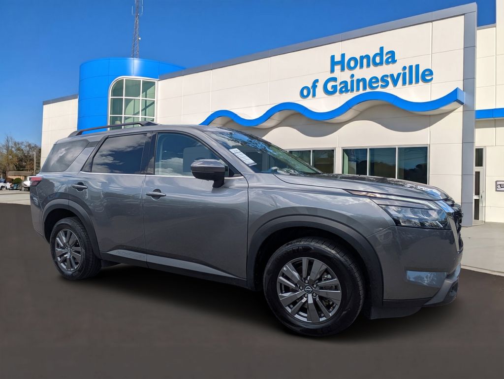 Gray (Gun Metallic) 2025 Nissan Pathfinder SUV / Crossover All-Wheel Drive 9-Speed Automatic