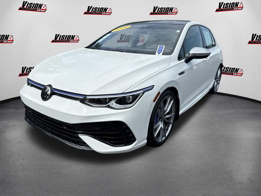 White 2024 Volkswagen Golf R Hatchback All-Wheel Drive 7-Speed Dual Clutch