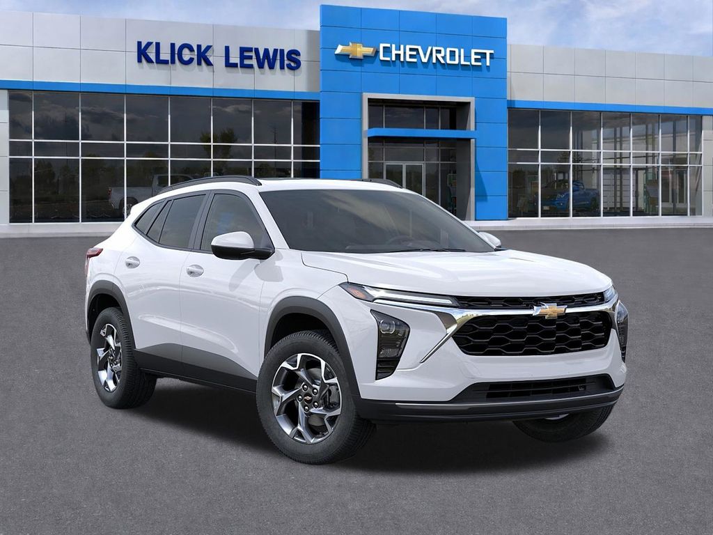 2026 Chevrolet Trax LT White at Klick Lewis Buick Chevrolet