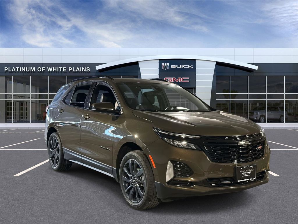 Harvest Bronze Metallic 2024 Chevrolet Equinox RS with 1RS AWD SUV / Crossover Four-Wheel Drive 6-Speed Automatic Overdrive