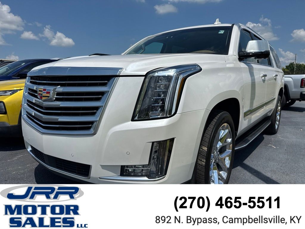 Crystal White Tricoat 2016 Cadillac Escalade ESV SUV / Crossover Four-Wheel Drive 8-Speed Automatic