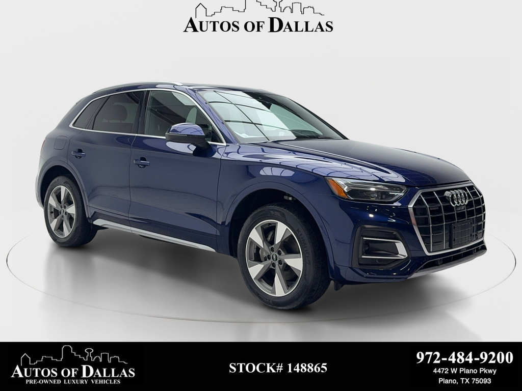 Blue Metallic 2023 Audi Q5 SUV / Crossover All-Wheel Drive 7-Speed Automatic