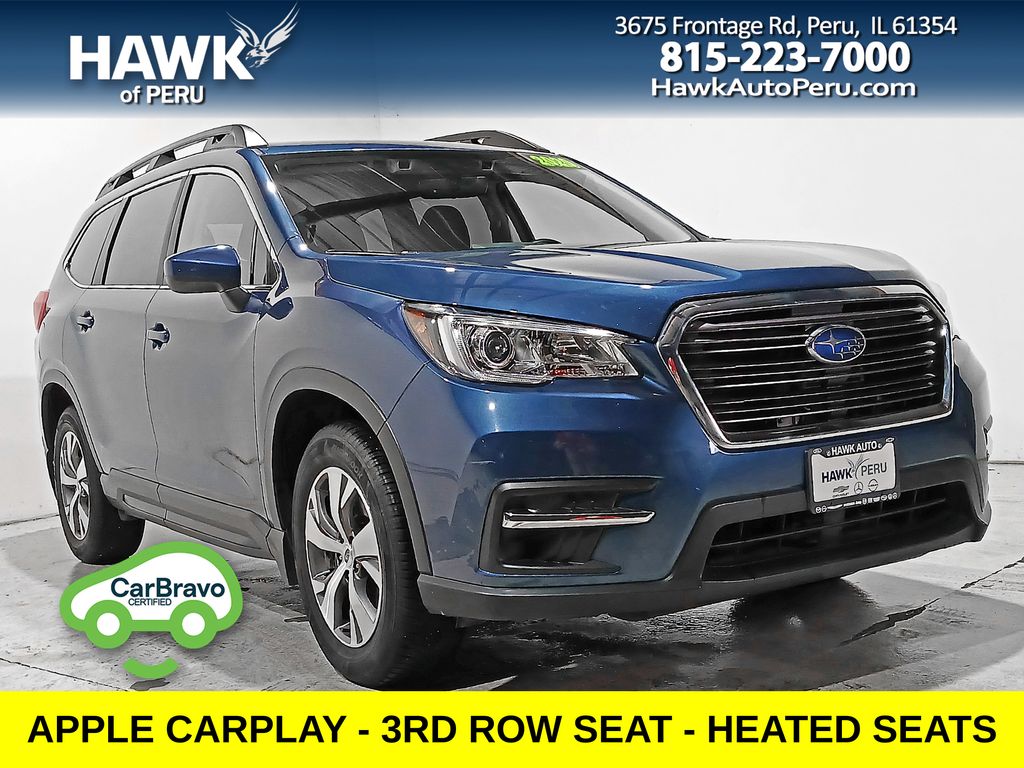Abyss Blue Pearl 2020 Subaru Ascent Premium 7-Passenger AWD SUV / Crossover All-Wheel Drive Continuously Variable Transmission