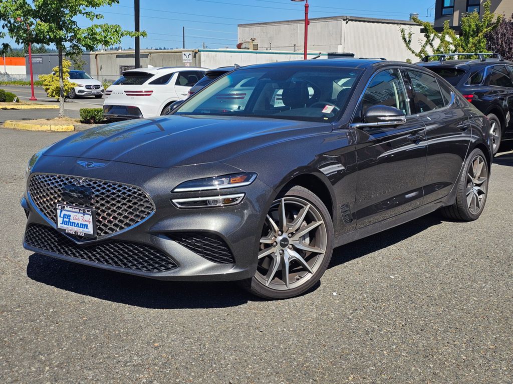 Makalu Gray 2026 Genesis G70 Sedan All-Wheel Drive 8-Speed Automatic