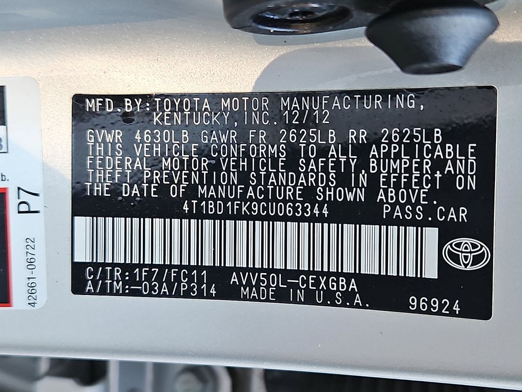 Thumbnail: 2012 Toyota Camry - 28