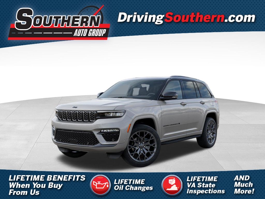 Silver Zynith 2025 Jeep Grand Cherokee Summit 4WD SUV / Crossover Four-Wheel Drive 8-Speed Automatic