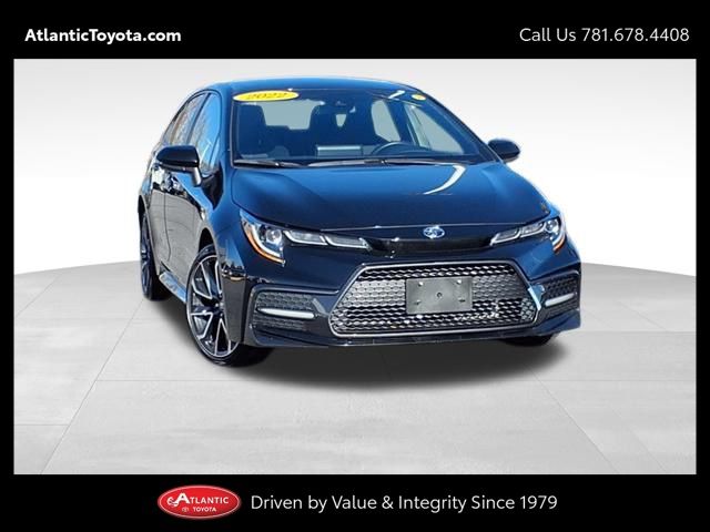 Used 2022 Toyota Corolla SE with VIN JTDS4MCE2NJ092225 for sale in Lynn, MA