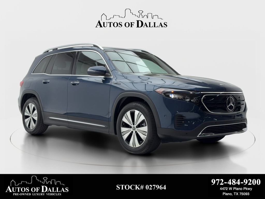 Blue 2023 Mercedes-Benz EQB 250+ RWD SUV / Crossover Front-Wheel Drive 1-Speed Automatic