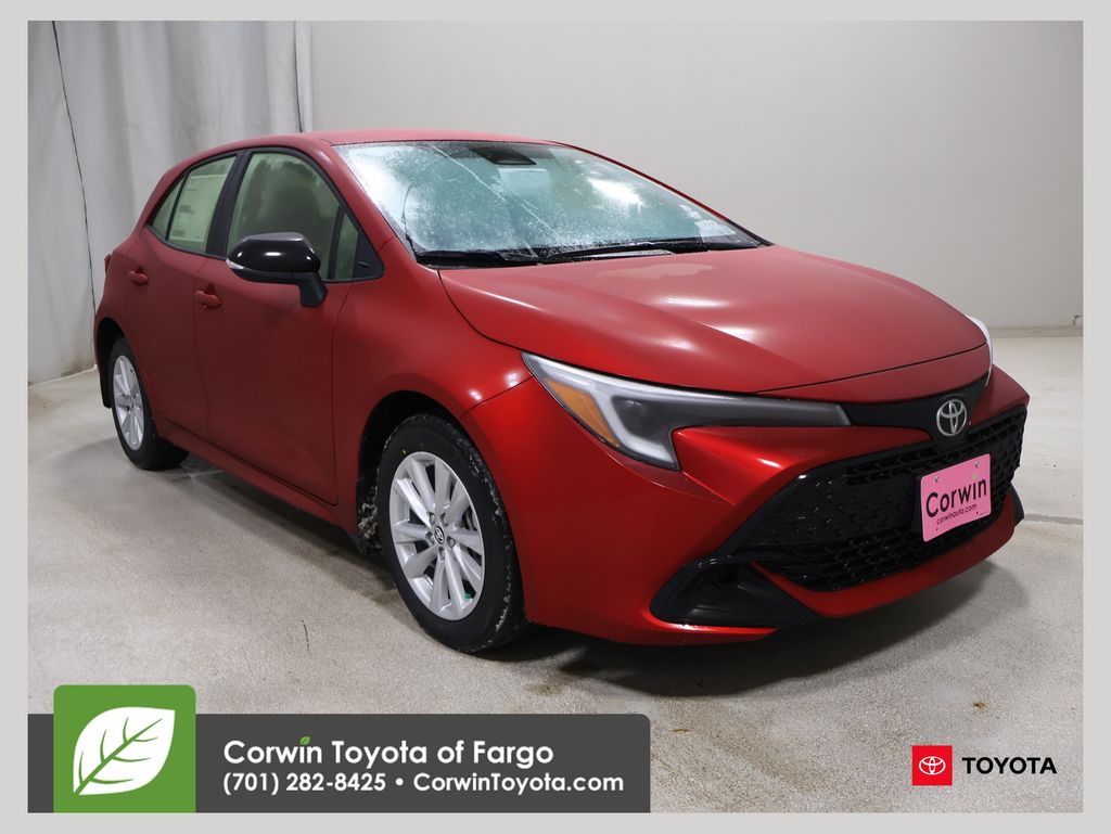 Finish Line Red 2026 Toyota Corolla Hatchback Hatchback Front-Wheel Drive Continuously Variable Transmission