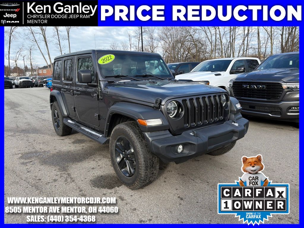 2022 Jeep Wrangler Unlimited Sport Altitude 4WD