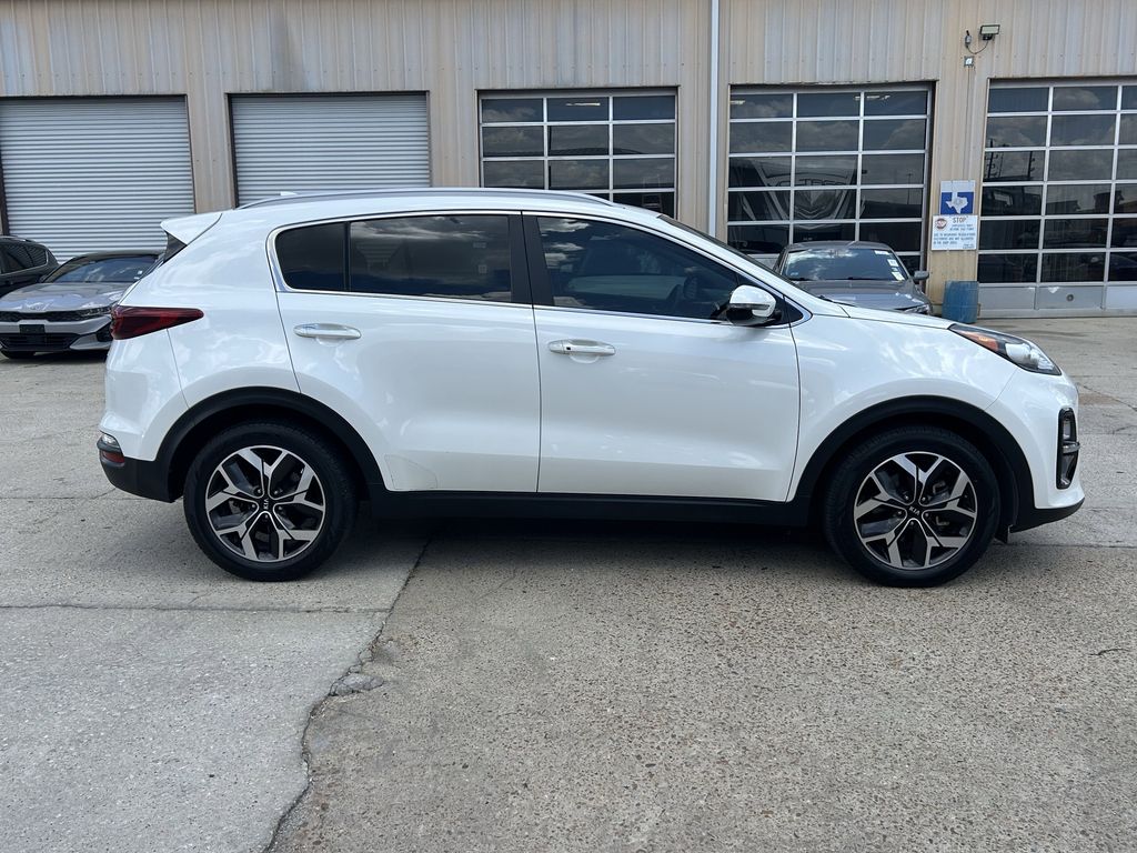 2021 Kia Sportage EX White at DeMontrond Automotive Group