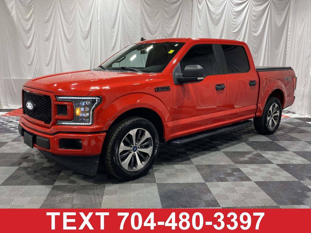 Race Red 2020 Ford F-150 XL SuperCrew RWD Pickup Truck 4X2 Automatic
