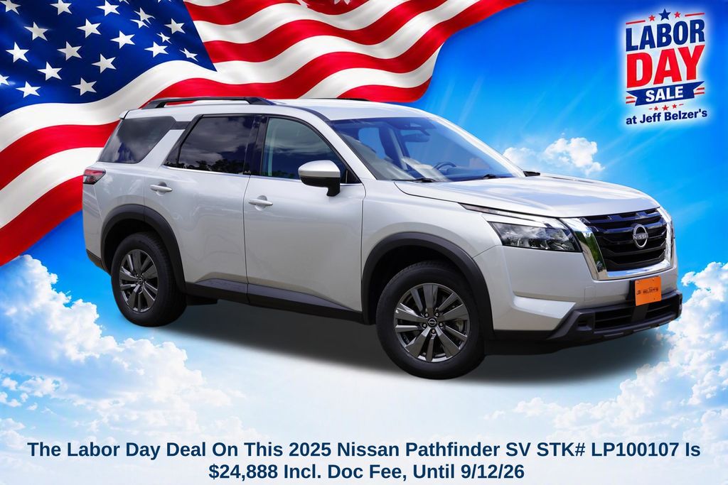 Brilliant Silver Metallic 2025 Nissan Pathfinder SUV / Crossover Front-Wheel Drive 9-Speed Automatic