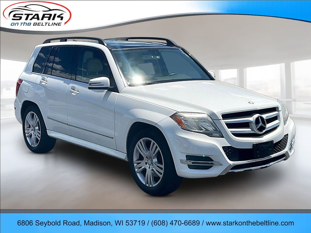 White 2015 Mercedes-Benz GLK 350 4MATIC SUV / Crossover All-Wheel Drive 7-Speed Automatic